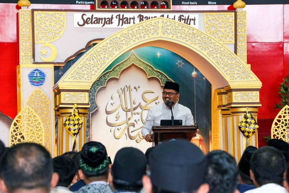 Saiful Anwar, S.TP., M.P., Direktur Polije Memberikan Sambutan (Foto: Humas)