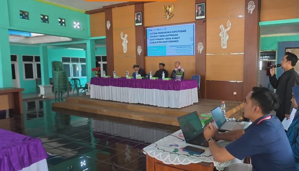 Dosen Polije Gelar Pelatihan SPK Kesejahteraan Masyarakat di Kabat