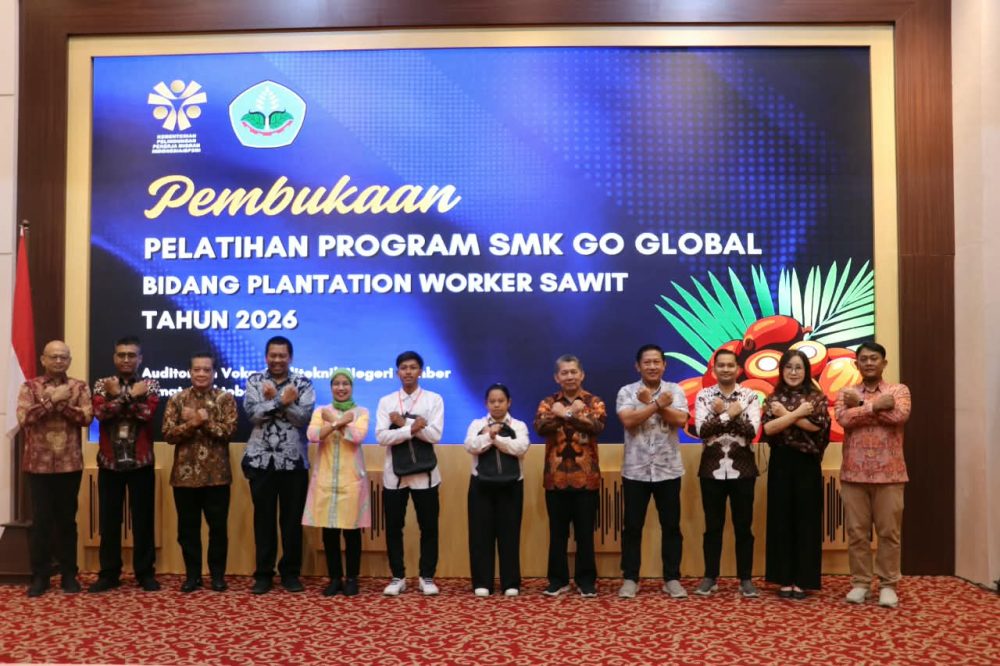 KP2MI Gandeng Polije Buka Pelatihan SMK Go Global Plantation Worker Sawit