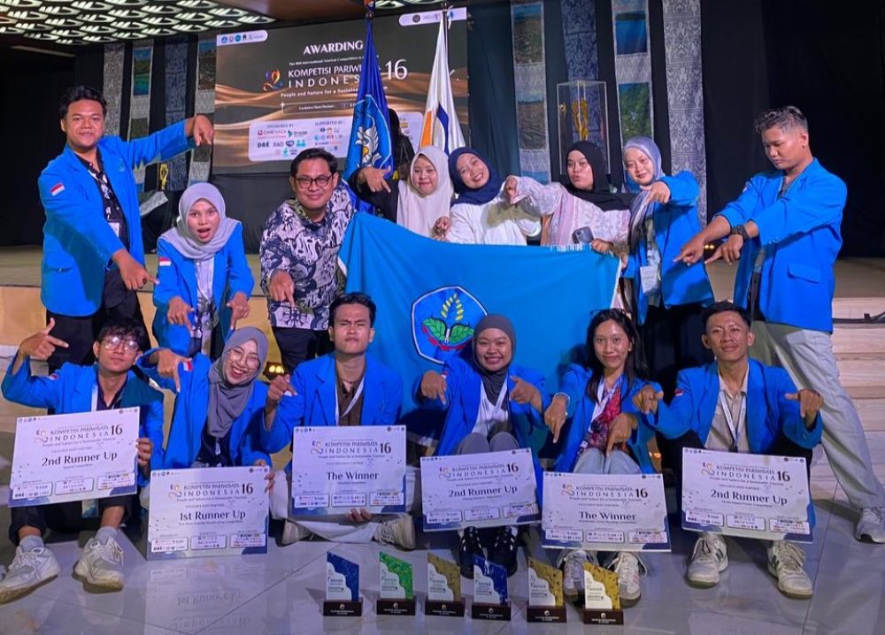 Mahasiswa Polije Borong Juara di Kompetisi Pariwisata Indonesia 16 Bandung