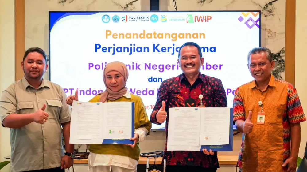 Polije dan PT IWIP Perkuat Program Magang Mahasiswa Mekatronika (Foto: Humas)