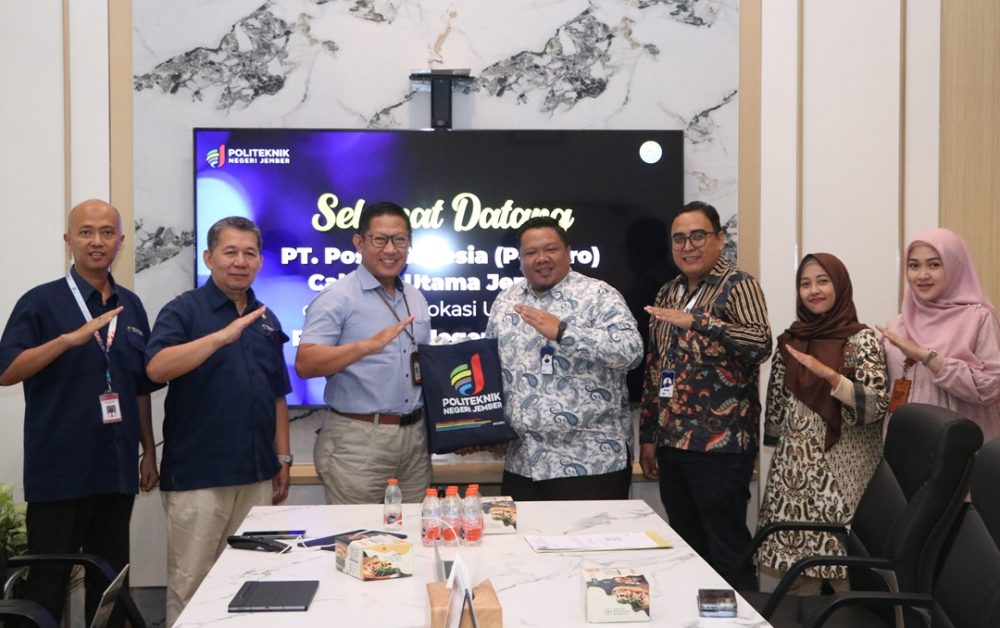 PT Pos Indonesia Jember Jajaki Kerja Sama Strategis dengan Polije