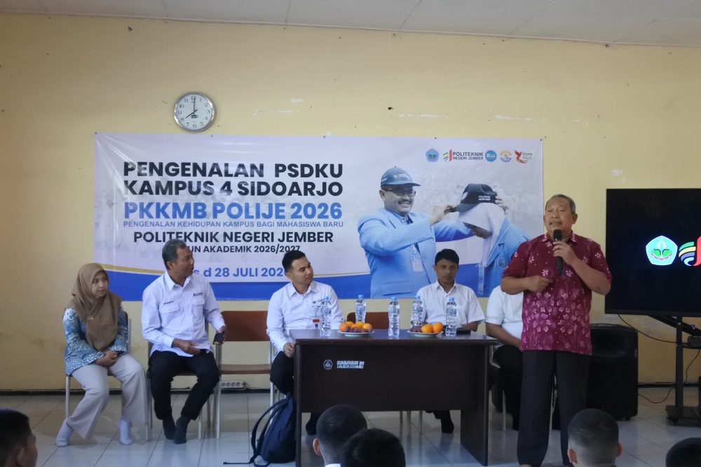 Polije Bekali Mahasiswa Baru PSDKU Sidoarjo melalui Pra-PKKMB