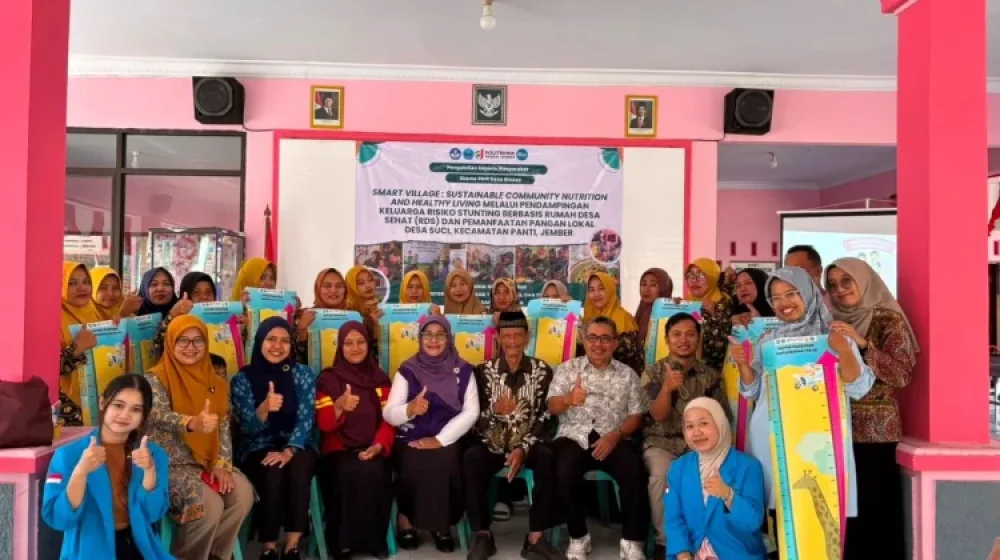 Polije Dampingi Keluarga Desa Suci Manfaatkan Pangan Lokal untuk Cegah Stunting