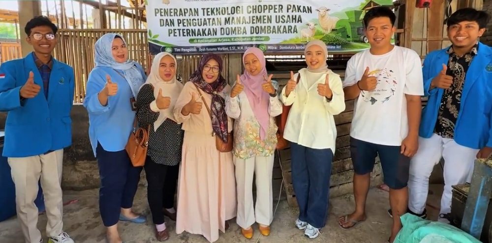 Polije Dorong Efisiensi Peternakan Dombakara Jember
