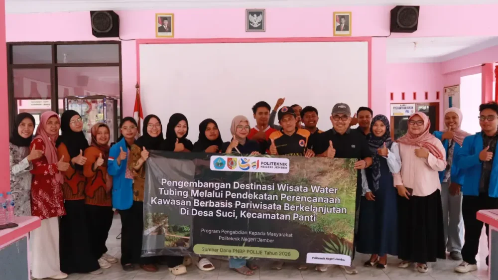 Polije Kembangkan Wisata Water Tubing Berkelanjutan di Desa Suci Jember