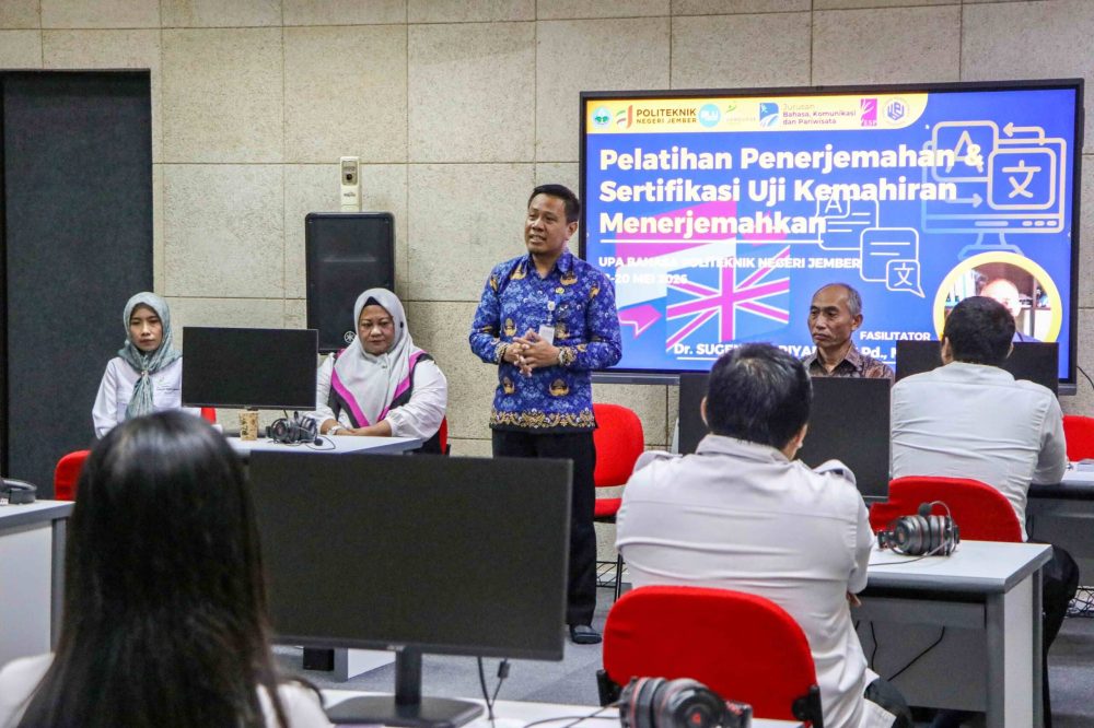 Polije Latih Teknisi Bahasa Demi Cetak Penerjemah Profesional