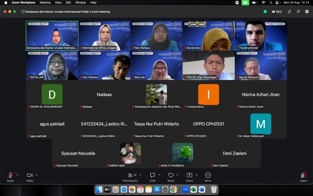 Polije Lepas 4 Mahasiswa Manajemen Informatika ke Tiongkok