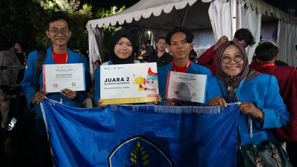 Raih Juara 2 Video Dokumenter Tim Mahasiswa Polije Unjuk Gigi di Batam