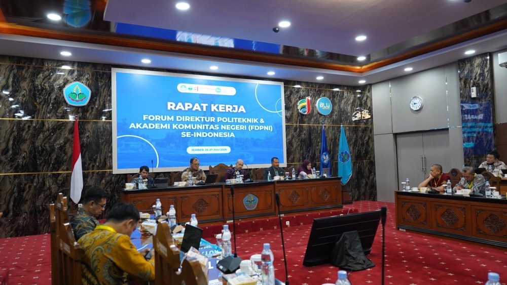Raker FDPNI di Polije Bahas Transformasi Pendidikan Vokasi dan Konsep Universitas Terapan