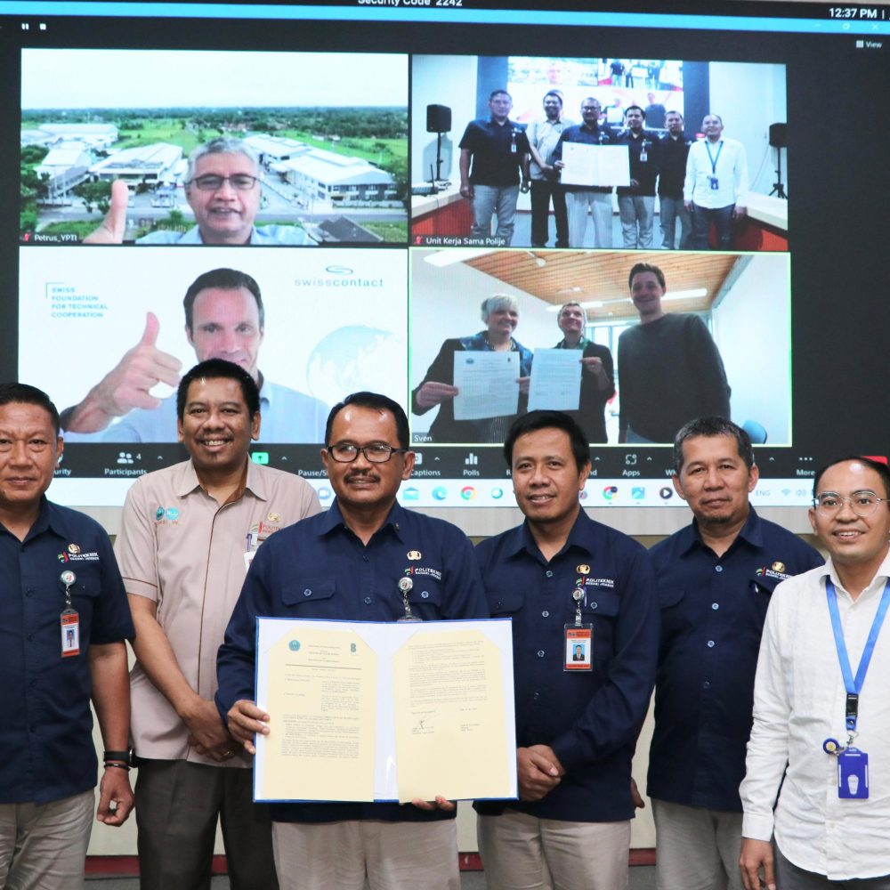 PENANDATANGAN MOU ANTARA POLITEKNIK NEGERI JEMBER DAN BERN UNIVERSITY OF APPLIED SCIENCES, SWITZERLAND